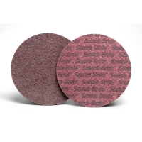 Disque abrasif appliqué Scotch-Brite™ AL-DH - diamètre125 mm - Grain 2 (gros)