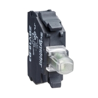 Bloc lumineux LED raccordement par vis étrier ZBVM - 22 mm - blanc