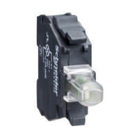 Bloc lumineux LED raccordement par vis étrier ZBVB - 22 mm - blanc