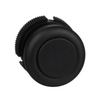 Tête de bouton-poussoir capuchonée Harmony XAC - 22 mm - noir