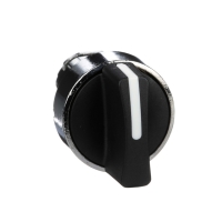 Tête de bouton tournant à manette Harmony XB4 - 3 positions - 22 mm - 3 positions à rappel au centre