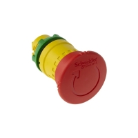 Tête de bouton-poussoir d'arrêt d'urgence Harmony XB5 - D40 - 22 mm