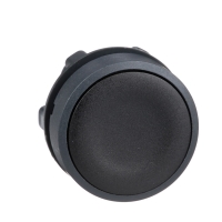 Tête de bouton-poussoir affleurant Harmony XB5 - 22 mm - noir