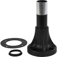 Pied de fixation avec tube pour colonne lumineuse Harmony XVB - noir