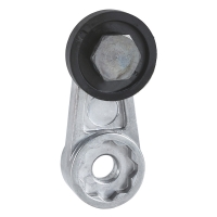 Levier à galet rappel de ressort thermoplastique ZCKY - acier