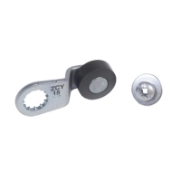 Levier pour interrupteur de fin de course ZCY - à galet rappel de ressort - thermoplastique - voies 24/31 & 29/36mm