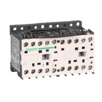 Contacteur inverseur série TeSys LC2K-01P7 - 3 pôles - 3NO - Puissance (pour 400 V) : 2,2 kW - Tension d'actionnement : 230 VCA