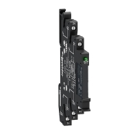 Relais PCB débrochable monté sur embase Harmony Relay RSL - 24 VAC/DC - 1 F/O - connecteur à vis