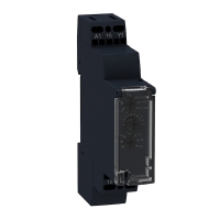 Relais de temporisation RE17R-MW - 240VAC/240VDC - rail din - relais