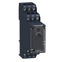 Relais de temporisation série RE22R2 - 24V à 240VAC/DC - rail din - relais - 2OF - K - RE22R2KMR