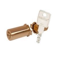 Cylindre rond 753 (le jeu) adaptable sur serrure FICHET - Laiton doré