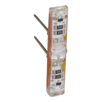 Voyant lumineux MOSAIC EASY-LED - 230 V - blanc / orge