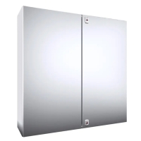 Coffret électrique compact série AX - 2 portes - L=1000 mm - H=1000 mm - P=300 mm - IP55 - brossé grain 400 - 1018.000