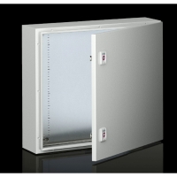 Coffret électrique série AX - tôle d'acier - L=600 mm - H=600 mm - P=250 mm - IP66 - RAL 7035 - 1054.000