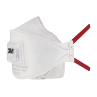 Masque à usage unique pliable Aura™ série 9300+ Gen3 (boîte de 10) - FFP3 NR D