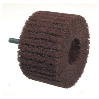 Roue en abrasif incorporé Scotch-Brite™ FF-ZS - diamètre 75 - Grain 2 (gros)