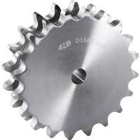 Disque pour chaîne double - Pas 1 x 17,02 mm - Nombre de dents 20