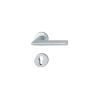 Ensemble sur rosace STOCKHOLM F1-2-S réversible antimicro avec béquille - 37/47 mm - clé I - alu