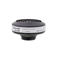 Filtre à particules pour ventilation assistée CleanAIR® Asbest (boîte de 50)