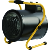 Chauffage électrique portable - Puissance : 3 kW - Débit d'air : 386 m³/h