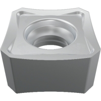 Plaquette de fraisage SNHX-AAA carbure - non revêtue - Longueur d'arête de coupe 12,7 mm - Rayon 0 mm - MN10AA