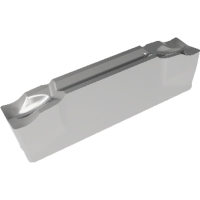 Plaquette de tronconnage/gorges carbure GGD-GM - Largeur d'arête de coupe : 2 mm - Rayon : 0,2 mm - Revêtement PVD - GP30BU