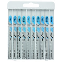 Kit de 10 lames de scie sauteuse BASIC FOR METAL