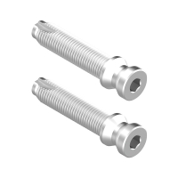 Kit de fixation montage simple pour profil PVC pour poignée CIERRA/CUBA longueur 45 mm