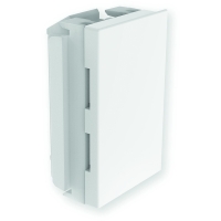 Jonction couvercle pour goulotte TERCIA TA-C45 - 45 x 25 mm - blanc