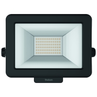 Projecteur LED THELEDA B30L avec fixation - 3300 lm - 3000 K - 230 x 170 x 35,5 mm - noir