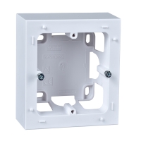 Cadre en saillie ODACE STYL - 1 poste - blanc