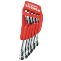 Jeu de 6 clés polygonales à cliquet inclinées 65.JP6PF - 8 à 19 mm