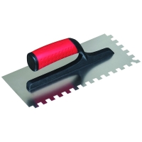 Platoir à colle avec lame en inox monture en polyamide 10 x 10 mm - 28 x 12 cm