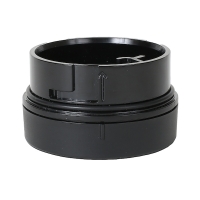 Socle de montage pour colonne lumineuse 856T - noir - 70 mm - montage en surface NPT