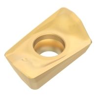 Plaquette de fraisage carbure XOMX-TR-F40M-M13 - Longueur d'arête de coupe : 16 mm - Rayon : 0,8 mm - Revêtement : PVD - F40M