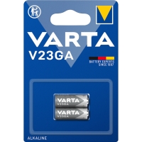 Pile V23GA - Type de pile : V23GA - Tension : 12 V - Nombre de piles : 2 - Type de conditionnement : blister