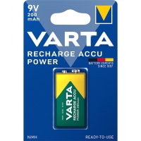 Pile rechargeable 9V RECHARGE ACCU POWER - Type de pile : HR22 - Tension : 9 V - Nombre de piles : 1 - Type de conditionnement : blister