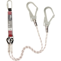 Longe antichute Y (double) absorbeur - 1,5 m - QT+2 GO