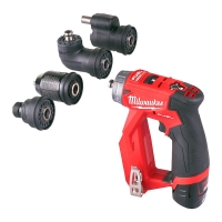 Perceuse-visseuse sans fil M12 FDDXKIT-202X - 12V - 34 nm - 2 batteries 2Ah - chargeur - HD BOX