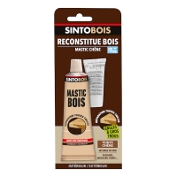 Mastic Reconstitue bois SINTOBOIS - chêne - 60 g