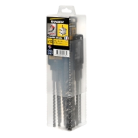 Coffret de 15 forets béton BOOSTER+ SDS+ 3 et 6 taillants - diamètre 5/6/8 x 160 mm - diamètre 10/12 x 210 mm