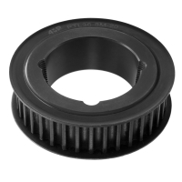 Poulie synchrone moyeu amovible HTD 14M-40 - 40 dents
