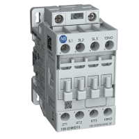 Contacteur de puissance série 100-E - 3 pôles - 9A - 4 kW - 24-60VAC 50-60 Hz / 20-60VDC - 1NO - basse consommation - 100-E09EJ10