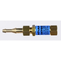 Raccord anti-retour 16 X 50 oxygène chalumeau