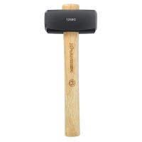 Massette carrée manche en bois - Poids : 1,25 kg - Section de la tête : 45 mm