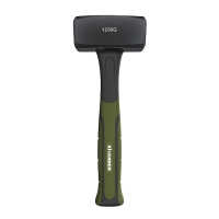 Massette carrée manche tri-matière - Poids : 1,25 kg - Section de la tête : 45 mm