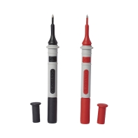 Pointe touche 2 mm pour multimètre 1 000 V catégorie 4 - 10A, 1 rouge et 1 noir