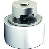 Guide à olive pour portail XH1050 nylon - Hauteur : 25 mm - Diamètre : 50 mm