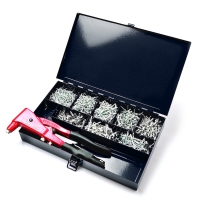 Coffret de 1000 rivets avec pince GO980