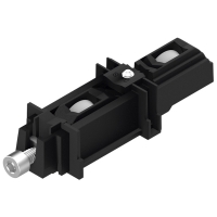 Chariot double réglable BR DS4477 à galet POM  pour coulissant aluminium